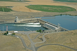 Harbor Dam on the lower Snake River